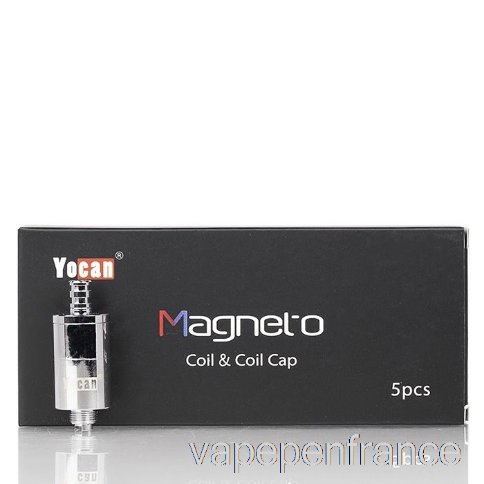 Bobines De Remplacement De Magnéto Yocan Bobines En Céramique De 0,6 Ohm Avec Capuchon Stylo Vape